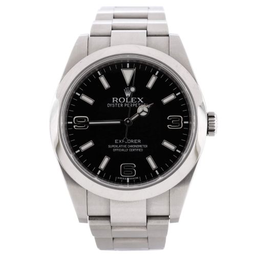 Oyster Perpetual Explorer Automatic Watch Stainless Steel 39